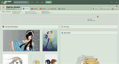 Desktop Screenshot of daeron-alcarin.deviantart.com