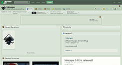 Desktop Screenshot of inkscape.deviantart.com
