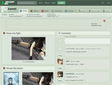 Tablet Screenshot of kuremi.deviantart.com