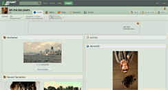 Desktop Screenshot of let-me-be-yours.deviantart.com