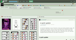 Desktop Screenshot of ilovemybishies87.deviantart.com