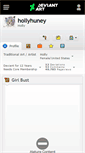 Mobile Screenshot of hollyhuney.deviantart.com