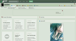 Desktop Screenshot of gaiatigre.deviantart.com