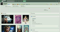Desktop Screenshot of lilash42.deviantart.com