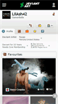 Mobile Screenshot of lilash42.deviantart.com