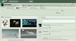 Desktop Screenshot of fallensspirit.deviantart.com