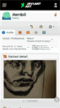 Mobile Screenshot of merdoll.deviantart.com