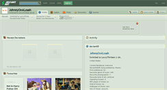 Desktop Screenshot of johnnyonaleash.deviantart.com