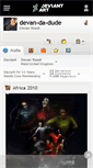 Mobile Screenshot of devan-da-dude.deviantart.com