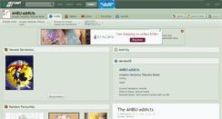 Desktop Screenshot of anbu-addicts.deviantart.com