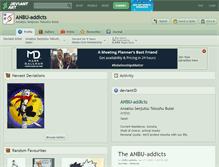 Tablet Screenshot of anbu-addicts.deviantart.com