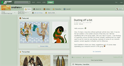 Desktop Screenshot of anubians.deviantart.com