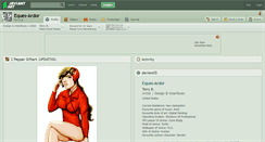 Desktop Screenshot of eques-ardor.deviantart.com