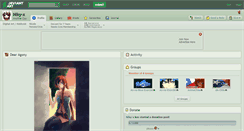 Desktop Screenshot of niky-x.deviantart.com
