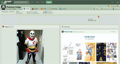 Desktop Screenshot of phantom-ichigo.deviantart.com