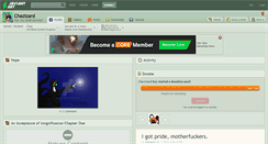 Desktop Screenshot of chazizard.deviantart.com