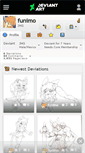 Mobile Screenshot of funimo.deviantart.com