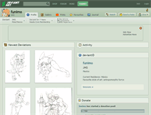 Tablet Screenshot of funimo.deviantart.com