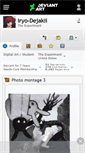 Mobile Screenshot of iryo-dejakii.deviantart.com