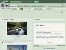 Tablet Screenshot of bjay70.deviantart.com