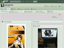Tablet Screenshot of ellen-grieves.deviantart.com