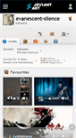 Mobile Screenshot of evanescent-silence.deviantart.com