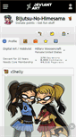 Mobile Screenshot of bijutsu-no-himesama.deviantart.com