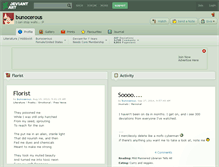 Tablet Screenshot of bunocerous.deviantart.com