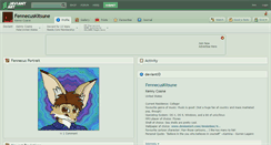 Desktop Screenshot of fennecuskitsune.deviantart.com