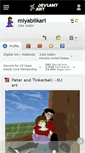 Mobile Screenshot of miyabiikari.deviantart.com