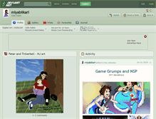 Tablet Screenshot of miyabiikari.deviantart.com