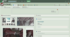 Desktop Screenshot of howlinglight.deviantart.com