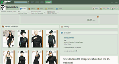 Desktop Screenshot of lippyclothes.deviantart.com