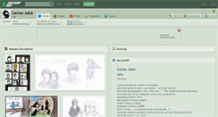 Desktop Screenshot of cactus-juice.deviantart.com