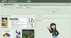 Desktop Screenshot of insanity-at-work.deviantart.com