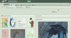 Desktop Screenshot of lazylifen.deviantart.com