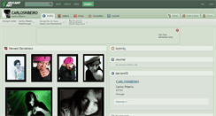 Desktop Screenshot of carlosribeiro.deviantart.com