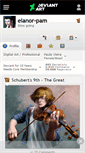 Mobile Screenshot of elanor-pam.deviantart.com