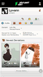 Mobile Screenshot of lywann.deviantart.com