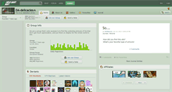 Desktop Screenshot of da-delicacies.deviantart.com