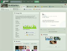 Tablet Screenshot of da-delicacies.deviantart.com
