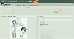 Desktop Screenshot of hibari-club.deviantart.com