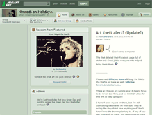 Tablet Screenshot of nimrods-on-holiday.deviantart.com