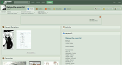 Desktop Screenshot of daisya-the-exorcist.deviantart.com