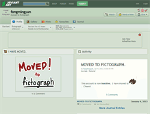 Tablet Screenshot of fongmingyun.deviantart.com