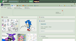 Desktop Screenshot of lolsoniclol.deviantart.com