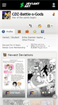 Mobile Screenshot of cdz-battle-s-gods.deviantart.com