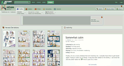 Desktop Screenshot of meddmi.deviantart.com