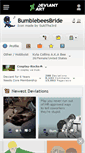 Mobile Screenshot of bumblebeesbride.deviantart.com