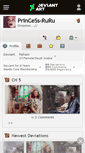 Mobile Screenshot of princess-ruru.deviantart.com